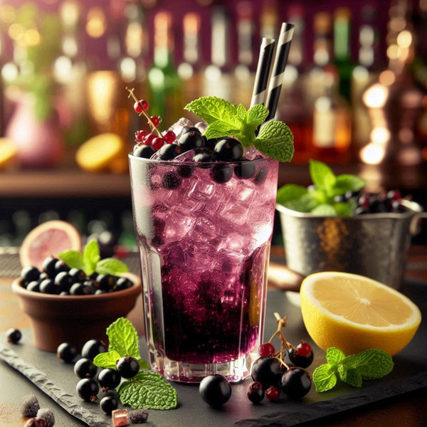 Blackcurrant Mint Chill