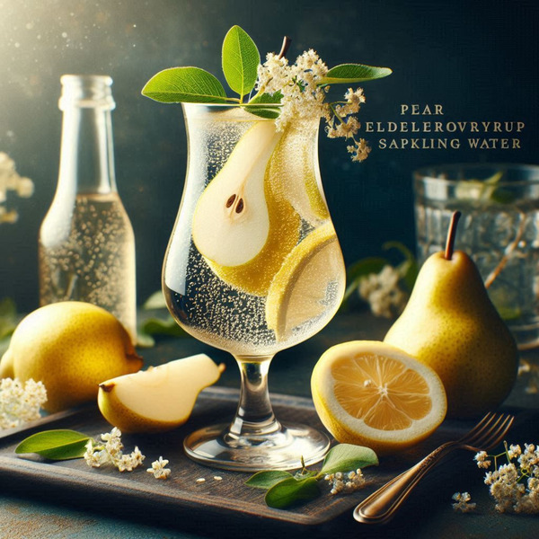 Pear Elderflower Elegance