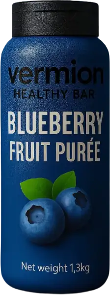 Blueberry fruit puree