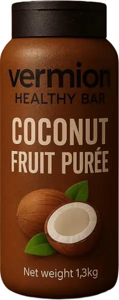 Coconut fruit puree