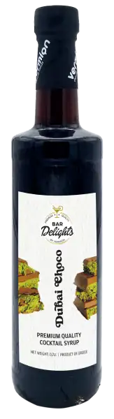 Dubai chocolate syrup