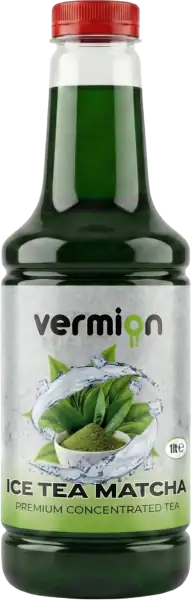 Ice tea matcha