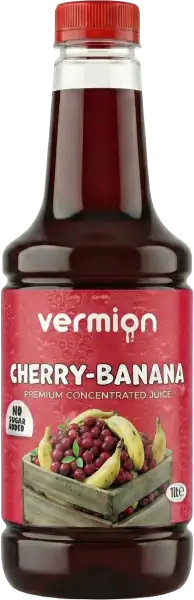 Cherry - banana sugar-free juice