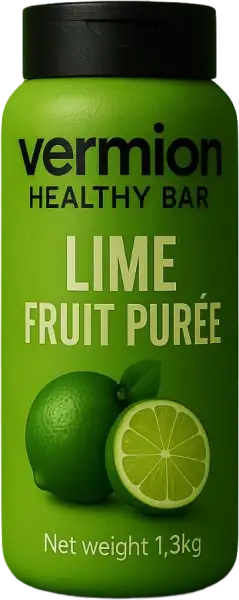 Lime fruit puree