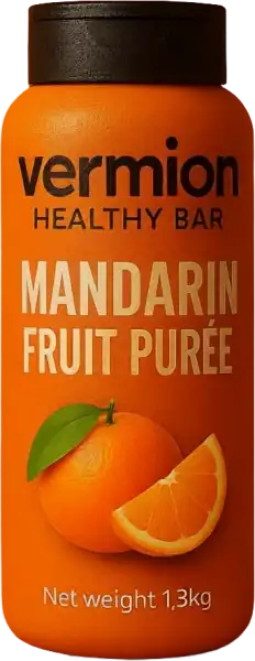 Mandarin fruit puree