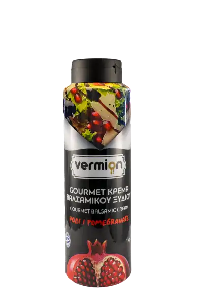 Pomegranate balsamic cream