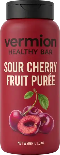 Sour cherry fruit puree