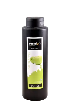 Green apple fruit puree
