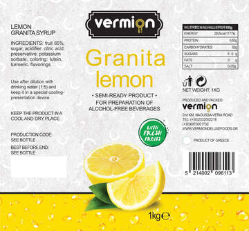 Granita lemon