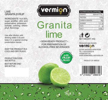 Granita lime