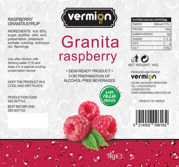 Granita raspberry