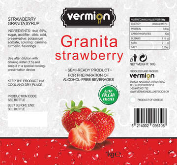 Granita strawberry