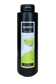 Green apple fruit puree