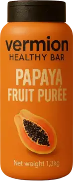 Papaya fruit puree