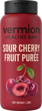 Sour cherry fruit puree