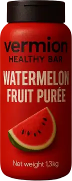 Watermelon fruit puree